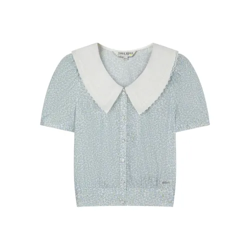 Teenie Weenie Светло-синие Женские Рубашки