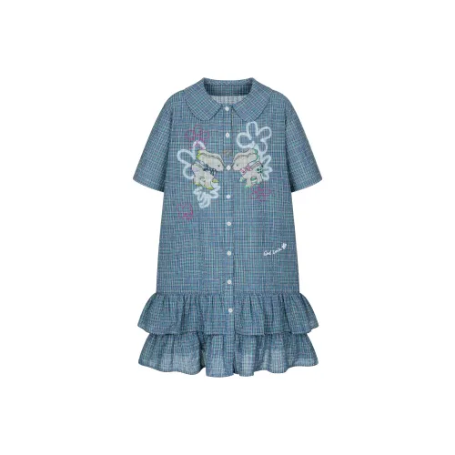 BETWEENAND Синие Женские Рубашки