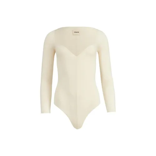 KHAITE Экрю Женское Боди