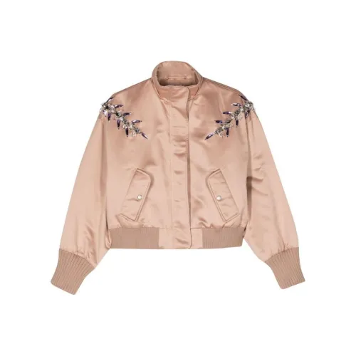 Essentiel Antwerp SS24 Куртки и Пальто Женские Персиково-розовый