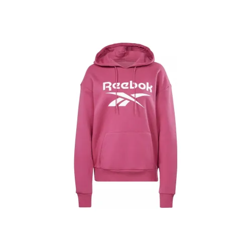 Reebok RI BL Флис Толстовка Толстовка Женская Розовый Красный