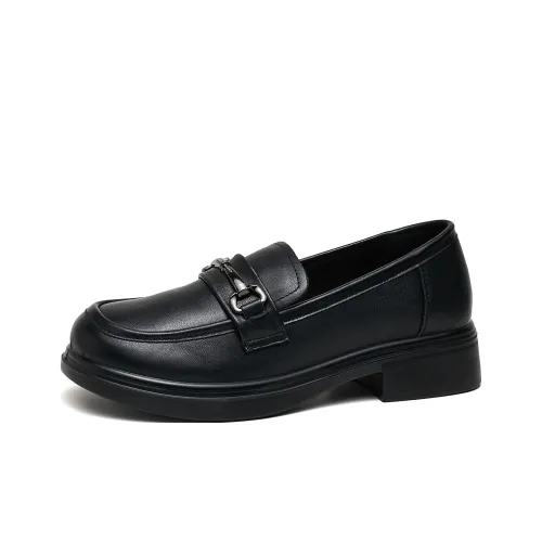 HUITE Лоферы Черные Женские