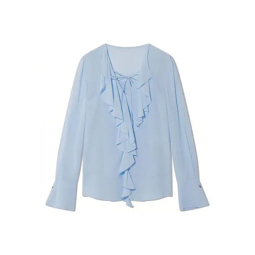 COVERINS Синие Женские Рубашки