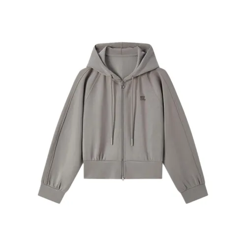 EICHITOO Куртки Пальто Женские Зеленый Серый