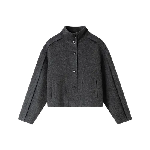 VIMLY Куртки и Пальто Женские Темно-Серый