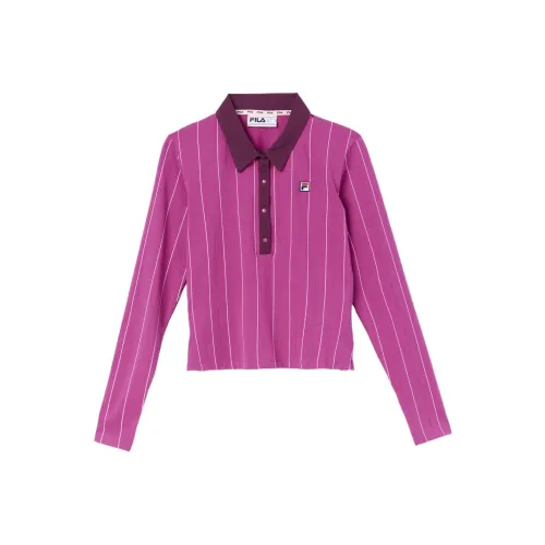 FILA Поло Женское Фиолетовое 561