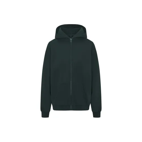 SKIMS FW24 Vintage Fleece OVERSIZED ZIP UP Hoodie Sweatshirt Women's Cypress Cypress Green SKIMS FW24 Винтаж Флис OVERSIZED ZIP UP Толстовка Свитшот Женские CYPRESS Кипарисовый Зеленый