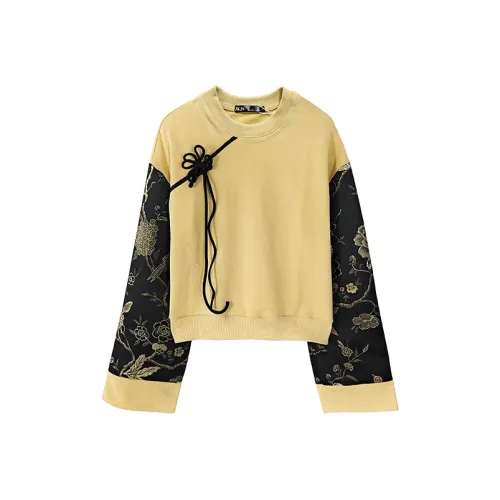 JK JS Толстовка Женская Deep Лимон