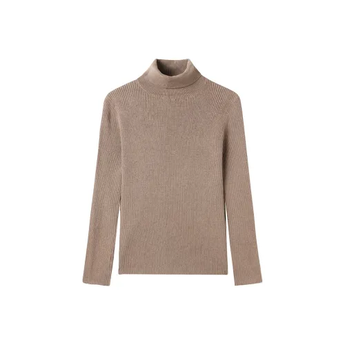 SLEEP AT 11 Трикотаж Женский Кофейный