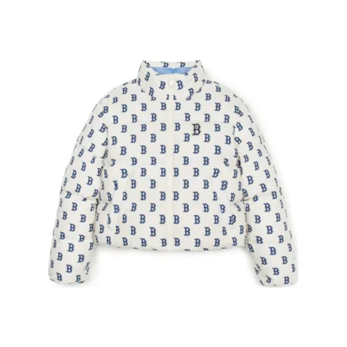 MLB Boston Red Sox Пуховик Женский Серый Белый