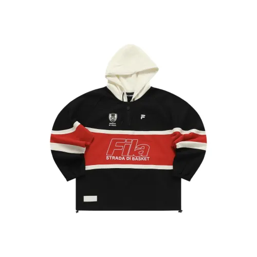 FILA FUSION Толстовка Женская Темно-Черная