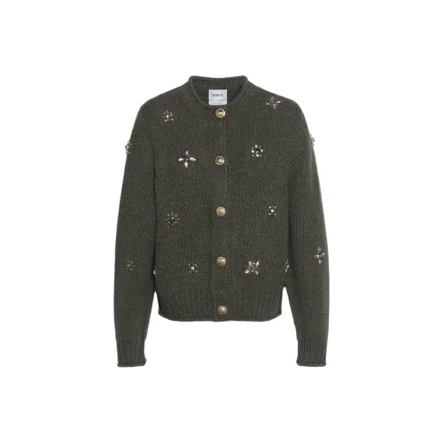 Barrie FW24 Кашемир Свитер Женские Зеленый
