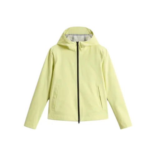 WOOLRICH SS25 Куртки Пальто Женские Желтые