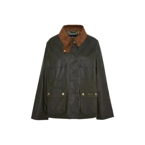BARBOUR FW24 Куртки и Пальто Женские Оливково-зеленый