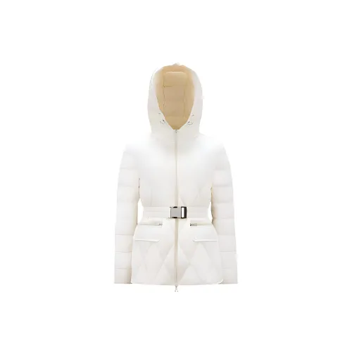 Moncler SS23 Подарки на День Святого Валентина Белые Женские Пуховики