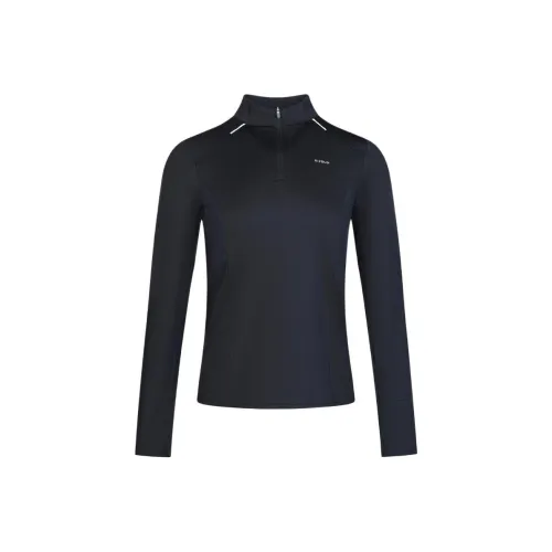 DECATHLON T-рубашка Женская Дымчатый Черный