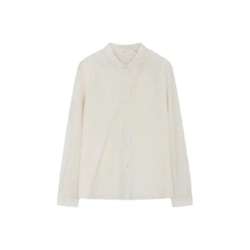 IHIMI Экрю Женские Рубашки