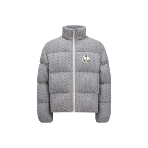Moncler Down Jacket Unisex Gray Монклер Пуховик Унисекс Серый