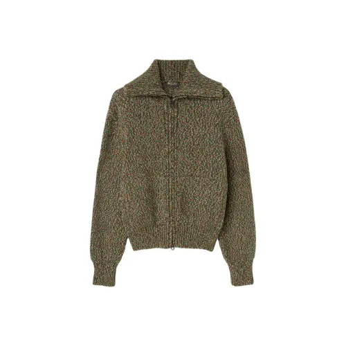 Loro Piana Зеленые Женские Кашемировые Свитеры