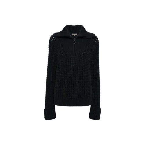 N.Peal FW24 Кашемир Свитер Женский Серый Синий