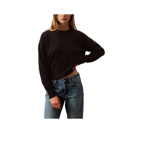 CALVIN KLEIN Кашемир Свитер Женские Черный