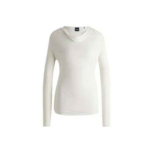 HUGO BOSS Белый Женские Трикотаж