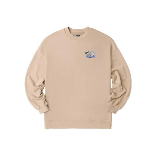 Lee Бежевый Женские Свитшоты