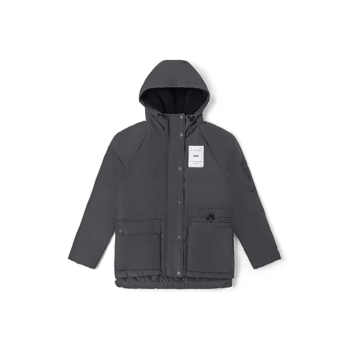 Vans Пуховик Женские Темно-Серый