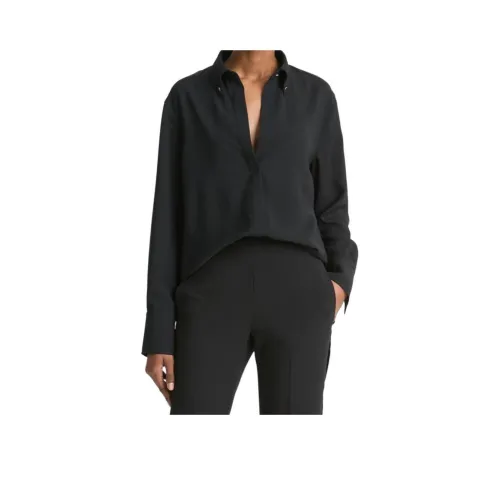 VINCE Черные Женские Рубашки