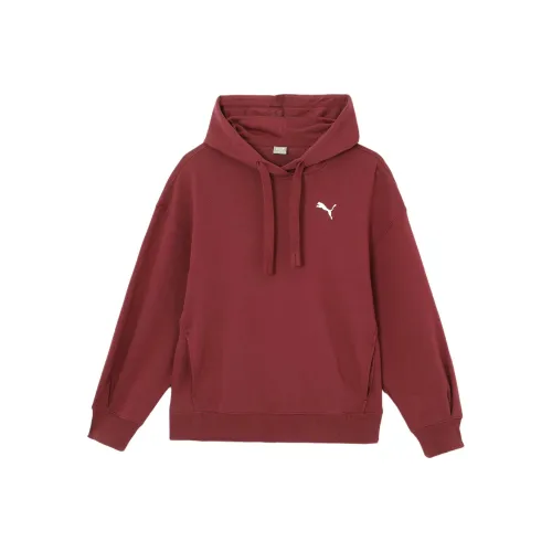 PUMA HER Hoodie TR Hoodie Женский Бордовый