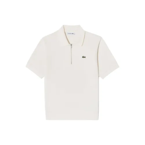 LACOSTE Поло Женское Натуральный Белый