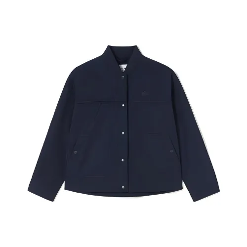 LACOSTE Темно-синяя 166 Женская куртка