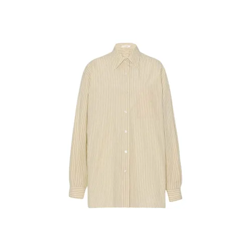 THE ROW Рубашка Женская Светло-Серый Зеленый