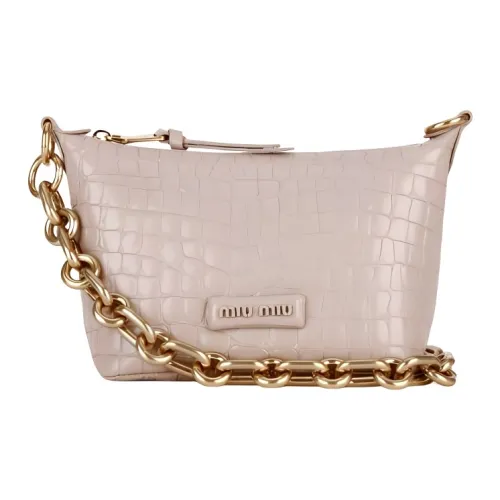 MIU MIU Сумка через плечо из кожи сумка на плечо женская розовая