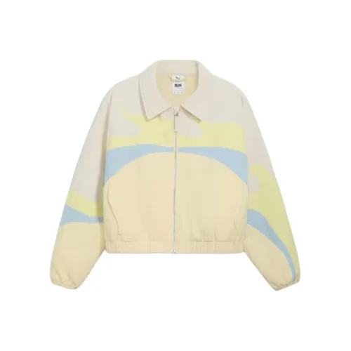 PUMA x COLLINA STRADA CELLERATOR SS24 Куртки и пальто Женские Желтые