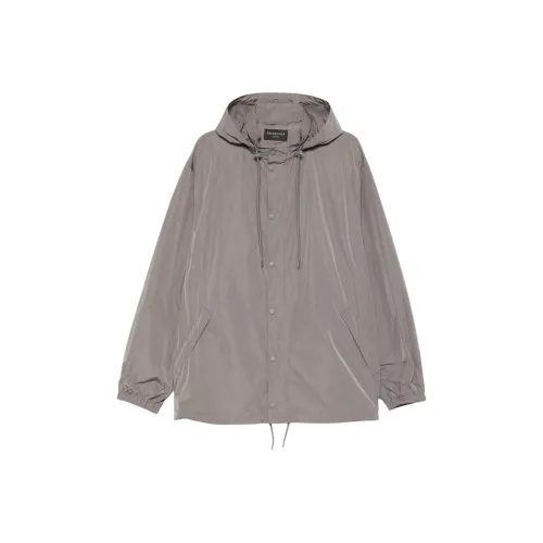 Balenciaga Куртки и Пальто Свободного кроя Мужской Средний Серый