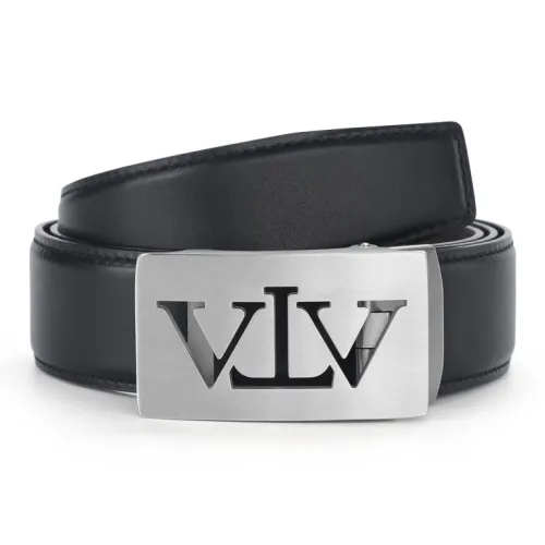 V.V.Brown Натуральная кожа Fashion casual Брюки Ремень Мужской 3,5см