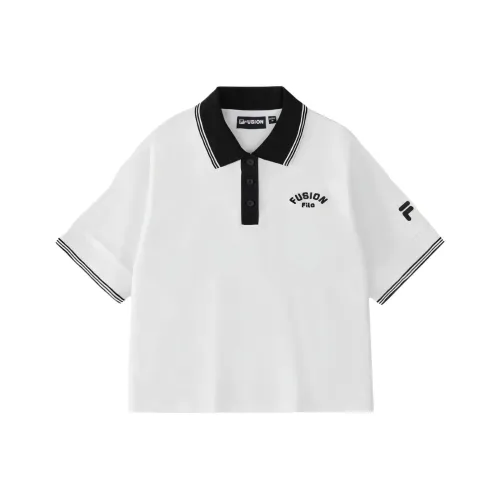 FILA FUSION FOB Стандартный белый/WT Женские Поло