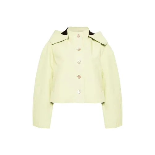 Ulla Johnson SS24 Куртки и Пальто Женские Lime Green