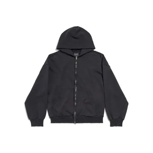 Balenciaga Свитшот Стандартный крой Женский Черный