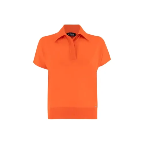 KITON Поло Женское Оранжевое