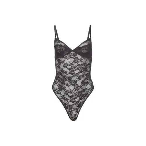 FLEUR DU MAL Комбинезон Женский Обсидиан Черный