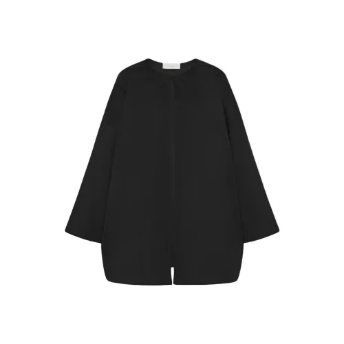 THE ROW SS24 Куртки Пальто Женские Черный