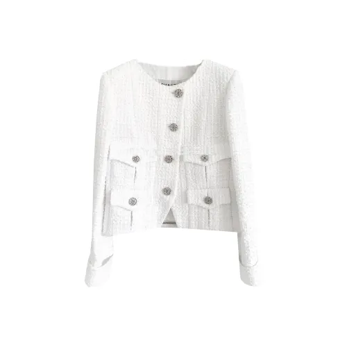 CHANEL SS23 Куртки и Пальто Женские Белые