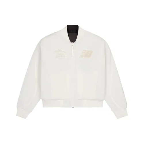 New Balance совместный бренд Куртки Пальто Женские Белые