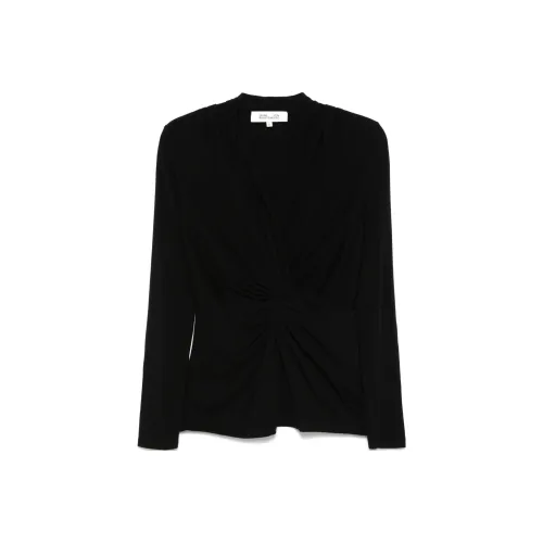 DVF Diane Von Furstenberg T-рубашка Женская Черная