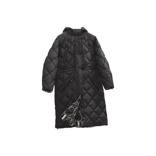 HERMES FW22 Пуховик Зимний Женский Черный