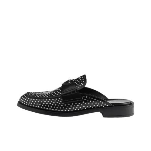 PRADA Домашние тапочки Женские Черные