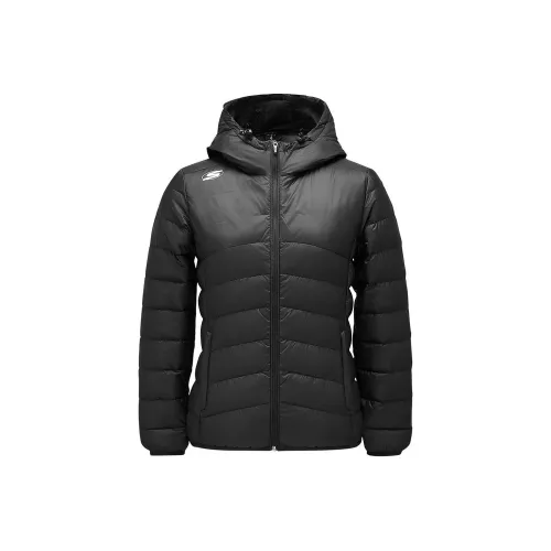 Skechers Basic Sports Series Пуховик Женские Углерод Черный