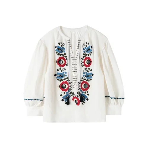 SHUXI Длинный рукав рубашка женские